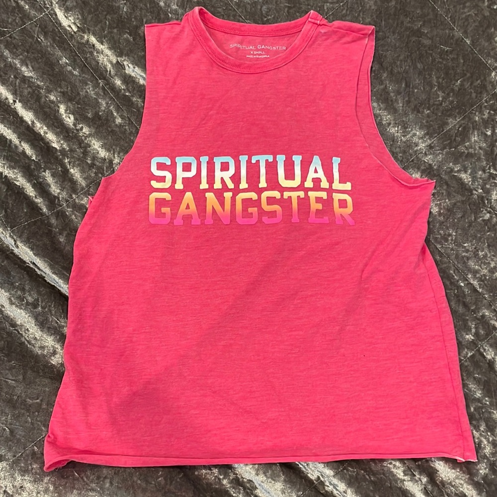 Spiritual Gangster tank top never worn size XS